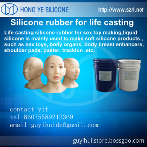 life casting silicone rubber for sex toy making